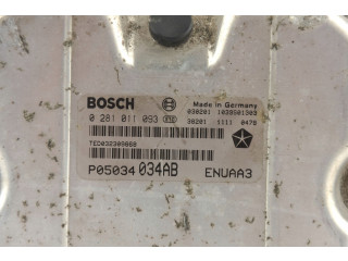 Řídící jednotka  P05034034AB, 0281011093  Bosch  