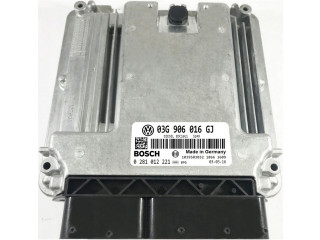 Блок управления ecu vw 03g906016gj 0281012221 иммобилайзер off  03G906016GJ,   Bosch 