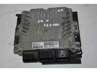 Блок управления двигателем 9804127280 citroen c4 ii 1,6 ehdi      