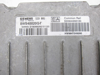 Блок управления 5ws40020g-t 9644895180 sid 801 peugeot  5WS40020G-T,   Siemens 