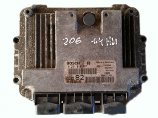 Блок управления 0281010707 9646559980 peugeot citroen  0281010707,   Bosch 