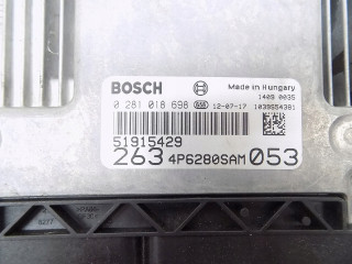 Блок управления - fiat doblo ii 1.6 multijet jtd 51915429  0281018698,   Bosch 