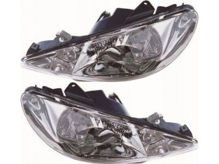 Reflektory lampy peugeot 206 '03-'08  depo левая + правая 