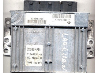Модуль управления renault 8200153997 без иммобилайзера czysty!  8200153837,  S2000RPM Sagem 