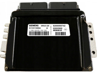 Ecu clio 1.6 s110110004a 8200055742   S110110004A,   Siemens 