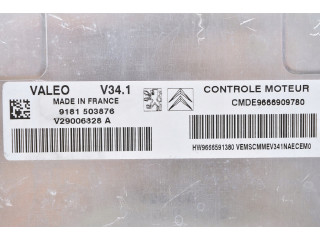 Блок управления peugeot cmde 9666909780 hw 9666591380  9666591380, HW9666591380    