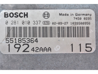 Блок управления stilo 1.9 jtd 0281010337 55185364  0281010337,  0281010337,  Bosch 