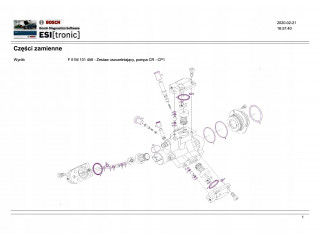 Vstřikovací čerpadlo  0445010007, 0445010009  DP      Diesel