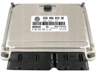 Ecu seat skoda 038906019ne 0281011824 иммобилайзер off  038906019NE,   Bosch 