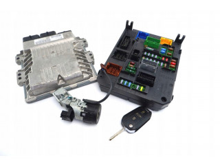 Комплект блоков управления peugeot 508 i 1.6 ehdi 9676760880  966554758000, SID807EVO 9666681180   