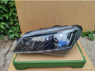 Skoda superb iii 3v1 lampa  левая bixenon led lewe 