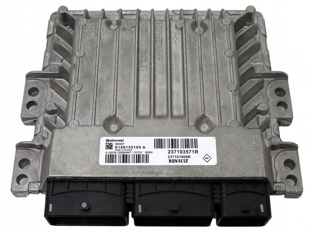 Ecu renault megane 1.5 dci 237103571r s180153105a  237103571R, 237101908R  Continental 