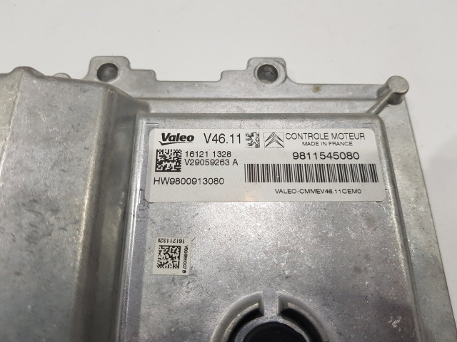 Блок управления peugeot 208 2008 1.2 vti 9811545080  V29059263A, HW9800913080  Valeo 
