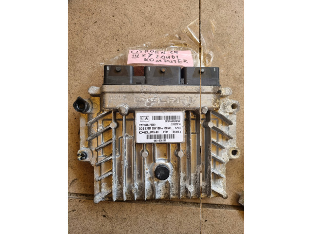 CITROEN C5 III X7 2,0 HDI БЛОК УПРАВЛЕНИЯ БЛОК УПРАВЛЕНИЯ EU  966637580  Delphi 