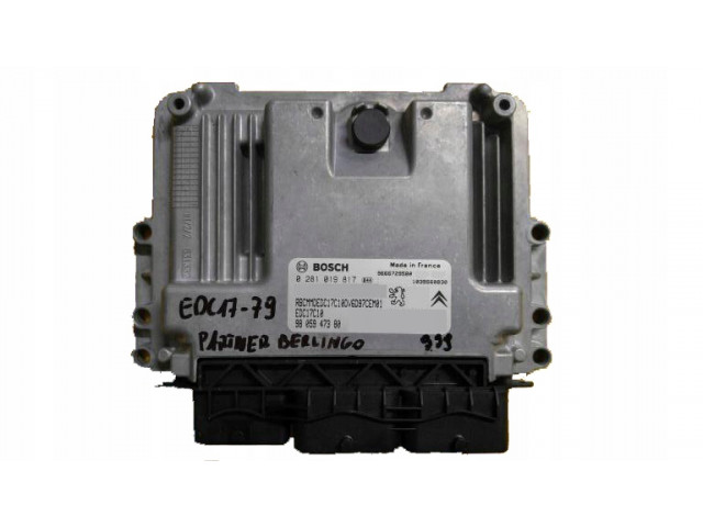 Ecu peugeot partner 9805947380 0281019817 dopiszę  0281019817,     