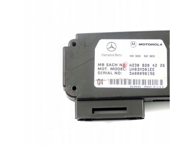 Mercedes C M W163 W203 МОДУЛЬ ТЕЛЕФОНА Motorola  A2308204226 A2308204226 Mercedes-Benz  