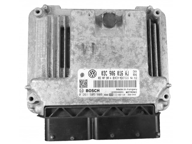 Модуль управления vw golf 1.4tsi 0261s05808 03c906016aj  0261S05808,   Bosch 