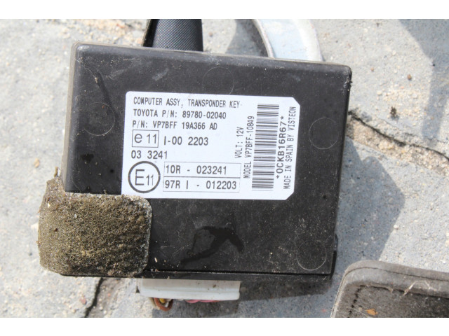 Řídící jednotka  89661-02D71, MB175800-9570  Toyota   