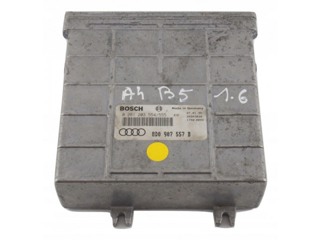 Блок управления audi a4 1.6 8d0907557b  иммобилайзер off !!  8D0907557B, 0261203554  Bosch 