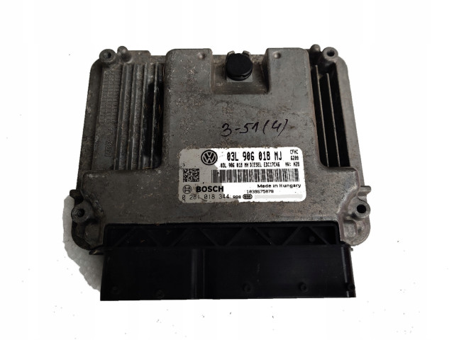 Ecu skoda yeti 0281018344 03l906018mj dopiszę  0281018344,   Bosch 