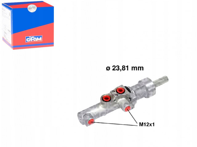 Тормозной цилиндр [cifam]  0004316901, 24212317723 4316901, 24212317723     