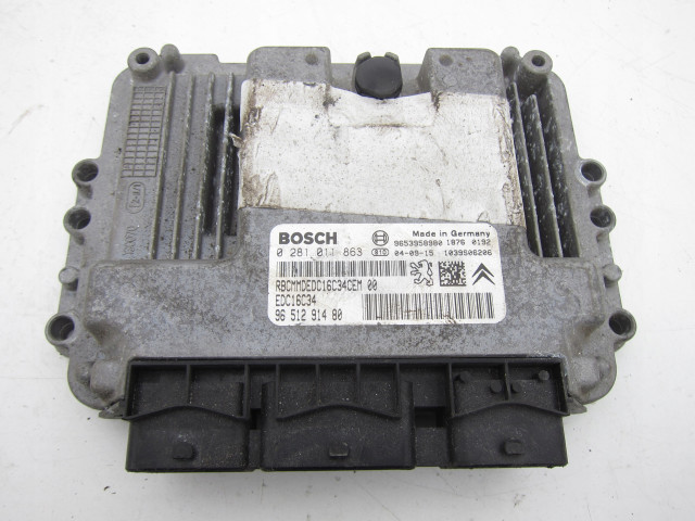 Блок управления 0281011863 9651291480 citroen peugeot  0281011863,   Bosch 