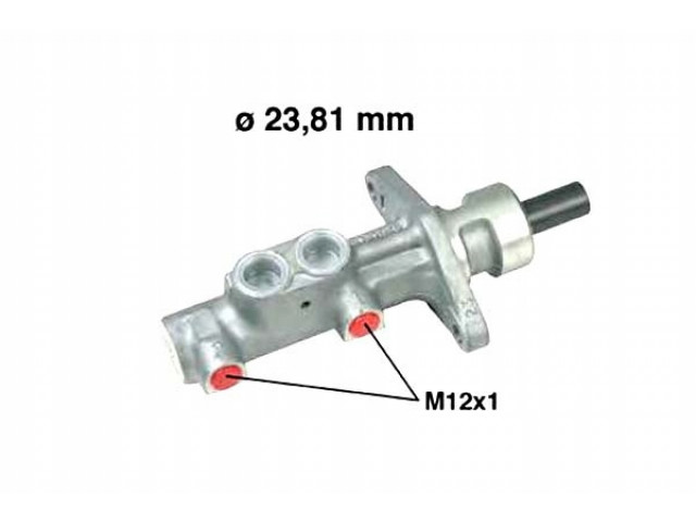 Metelli тормозной цилиндр volvo c70 i coupe 2.5  8602305, 9203845 9203845, 3212321643     