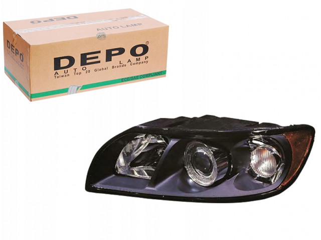 Reflektor lampa przednia volvo s40 ii 1.6 d (ms) Левый 