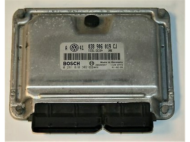  без иммобилайзера golf 1.9tdi 038906019cj иммобилайзер off  0281012302,   Bosch 