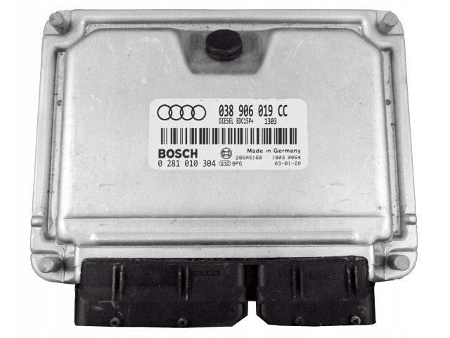Модуль управления audi a4 1.9tdi 0281010304 038906019cc  0281010304,   Bosch 
