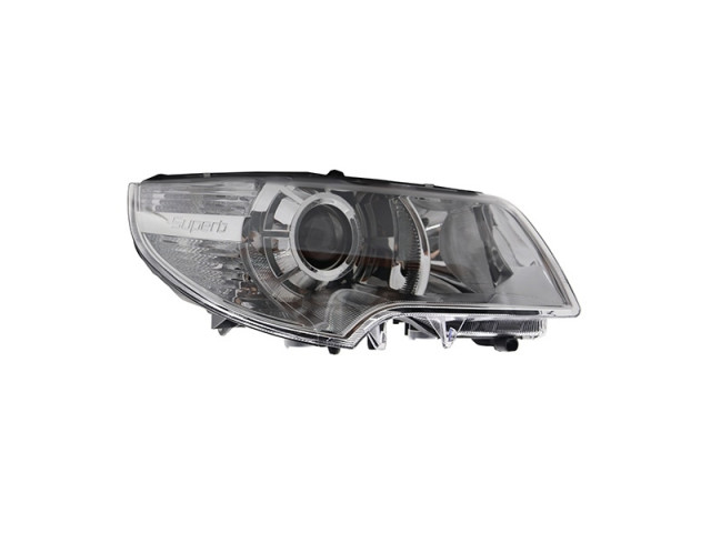 Lampa reflektor правое skoda superb ii 1.8 1.9 2.0  