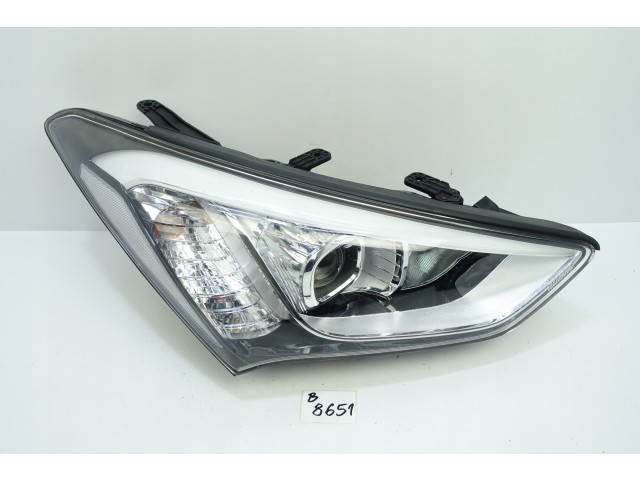 Lampa правая правое  hyundai santa fe iii xenon  