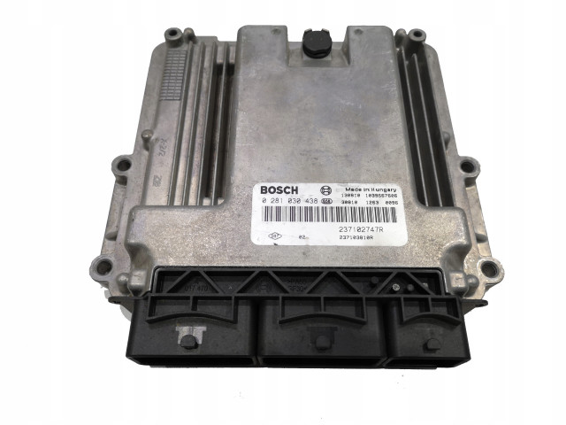 Блок управления ecu renault clio iv kangoo ii 0281030438  237102747R, 237103810R  Bosch 