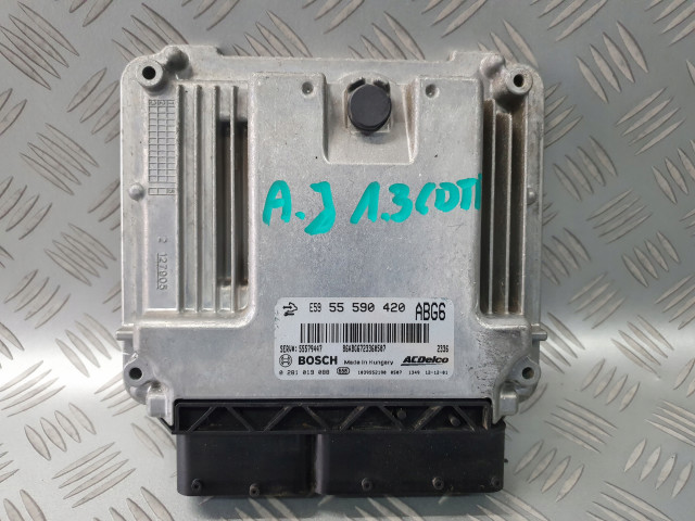 Блок управления модуль управления astra j 1.3 cdti 55590420 abg6  0281019088, 55579447  Opel  