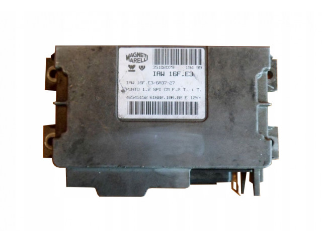 Блок управления fiat punto 1.2 spi iaw 16f.e3 wyzerowany  46545152, 46524186 46524186   