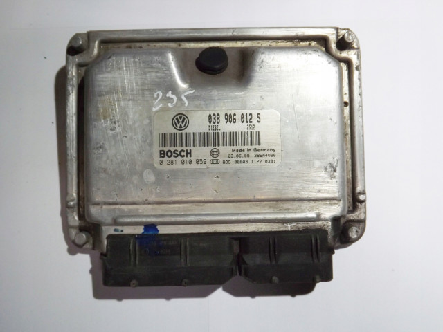 БЛОК УПРАВЛЕНИЯ БЛОК УПРАВЛЕНИЯ Seat 038906012S 0281010059  038906012S,   Bosch 