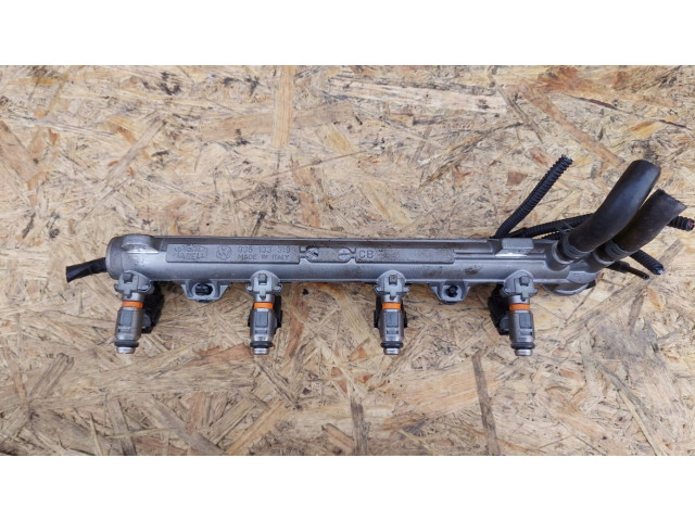 Топливная рампа форсунки vw polo 3 iii 6n2 1.4 1.6  036133319  M   