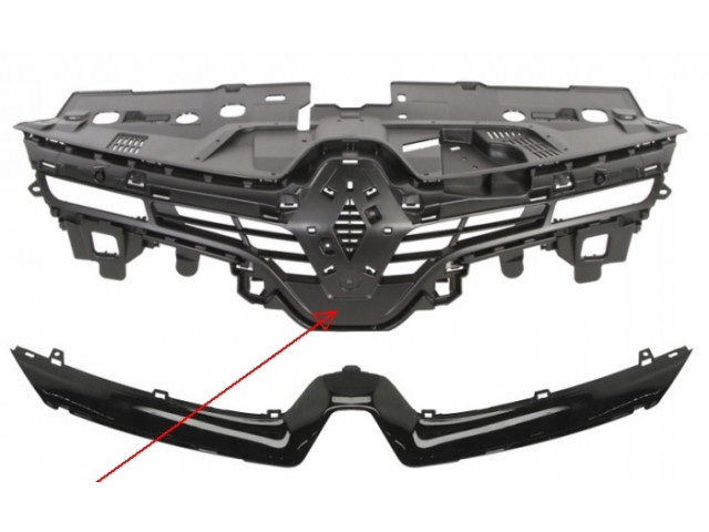 RENAULT CLIO 4 IV 12-16 Решетка grill решетка Inny (TC)    622563184R 622563184R    