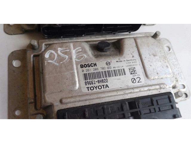 Блок управления ecu toyota aygo 0261208702 89661-0h022 10  896610H022,  0261208702,    