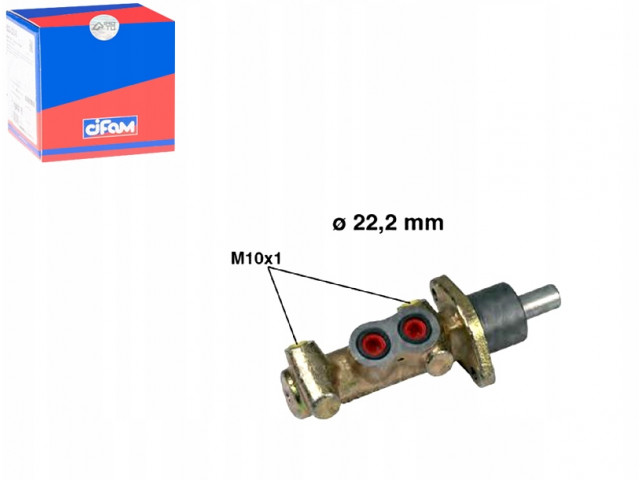 CIFAM Hlavní brzdový válec FIAT PUNTO 03-10 (+ABS -ESP)  9949547, 9949548 9949548, 24212217633   