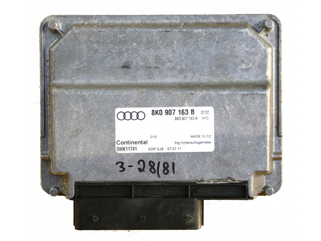 Блок управления дифференциалом audi a4 b8 8k0907163b    Continental 