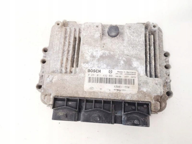 Модуль управления master 2.5dci 0281011432   immo!    Bosch 