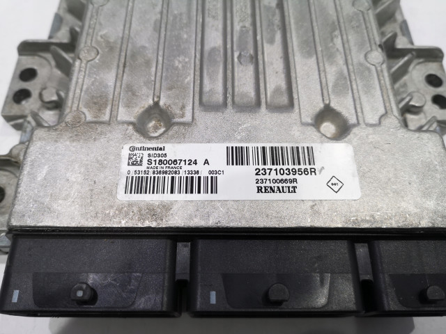 Блок управления ecu renault megane iii 3  s180067124a  237103956R, 237100669R  Continental 