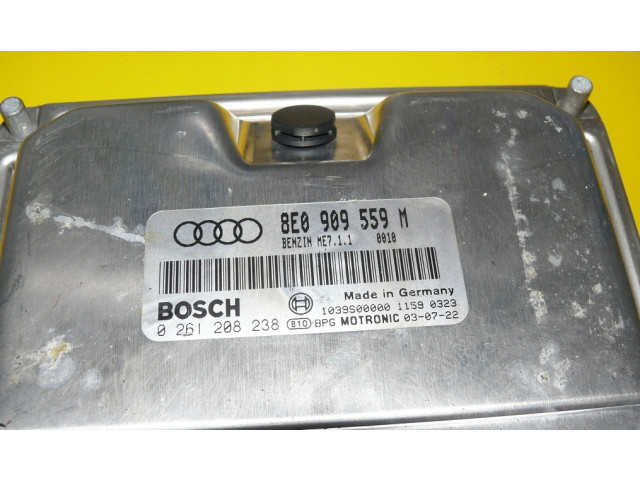 Immobilizer блок управления двигателем audi a6 c5 3.0 asn eu  8E0909559M, 0261208238 0261208238   