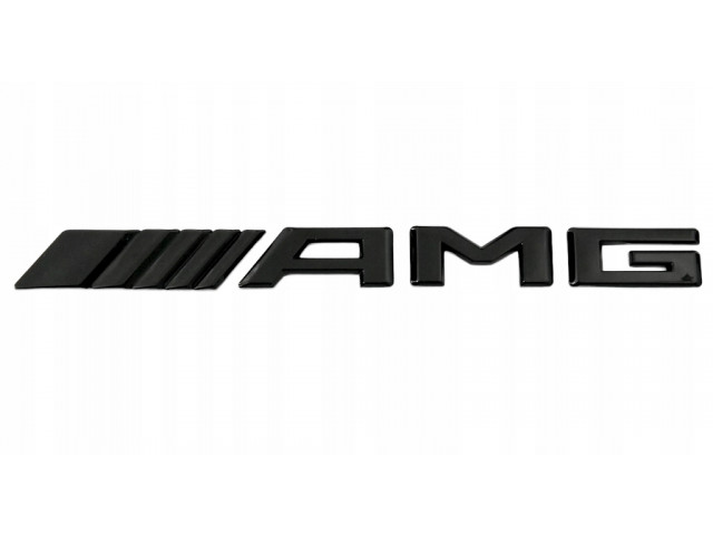 Emblemat Znaczek Logo Klapę ЗАДН. Czarna AMG Inny (AMBLIT)         