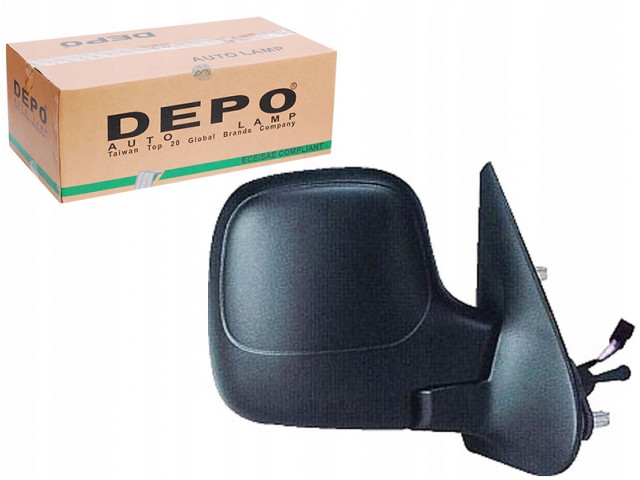 Зеркало citroen berlingo 1.6 16v (mfnfu) (mf)  Левый    00008148PL, 00008153HN Depo      