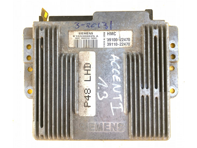 Řídící jednotka  39100-22470, K103300025A  Hyundai   