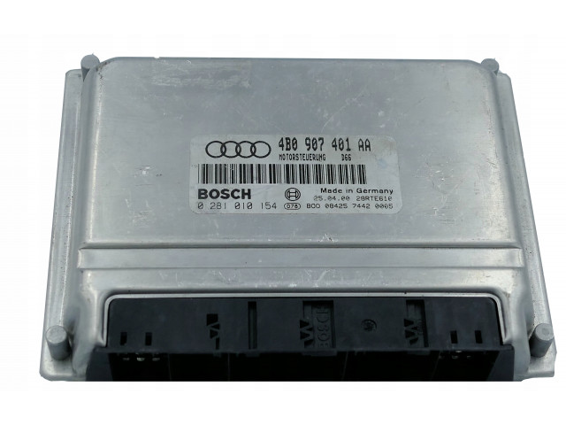 Модуль управления audi a6 c5 0281010154 4b0907401aa  0281010154,   Bosch 