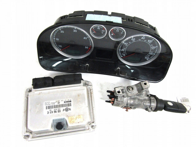 Блок управления комплект vw passat b5 1,9 tdi 038906019ke  038906019KE, 0281011201 LICZNIK, 3B0920929A Volkswagen  