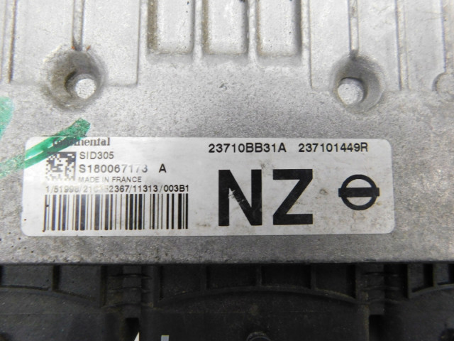 Блок управления двигателем - nissan qashqai j10 1.5dci 110km  23710BB31A    